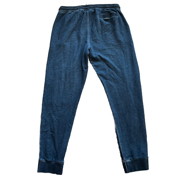 MR. PORTER MR P BLUE JOGGERS SIZE LARGE SOFT COMFORTABLE STYLISH EFFORTLESS - Picture 2 of 7